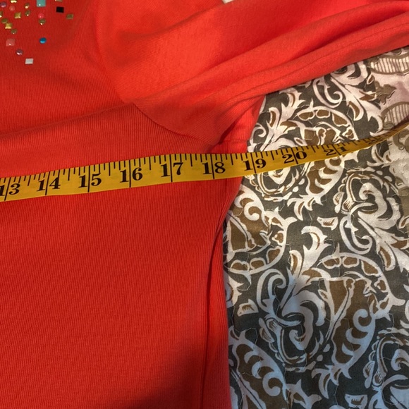 RAFAELLA Embellished Long Sleeve Tee - Picture 6 of 9